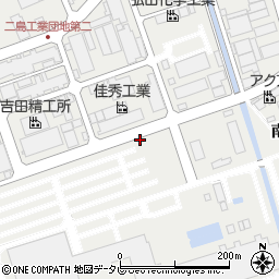 福岡県北九州市若松区南二島周辺の地図