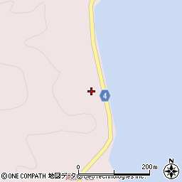 大島環状線周辺の地図