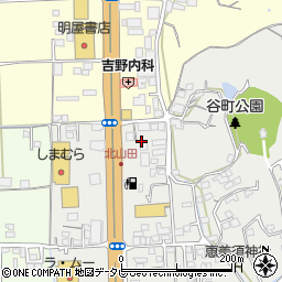 愛媛県松山市谷町137周辺の地図