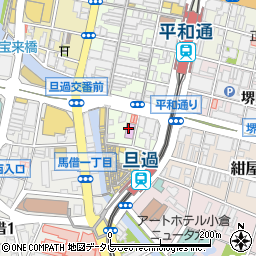 小倉昭和館周辺の地図