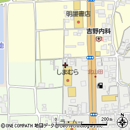 愛媛県松山市谷町126周辺の地図