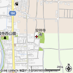 愛媛県松山市安城寺町1274周辺の地図