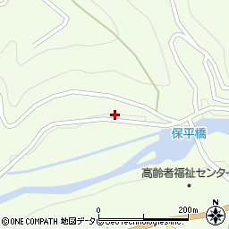 和歌山県田辺市龍神村柳瀬850周辺の地図