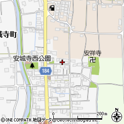 愛媛県松山市安城寺町1283周辺の地図