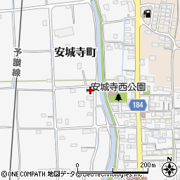 愛媛県松山市安城寺町1354周辺の地図