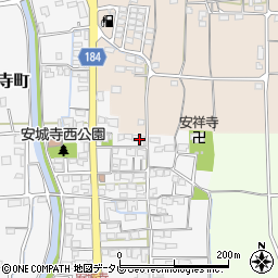 愛媛県松山市安城寺町1282周辺の地図