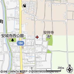 愛媛県松山市安城寺町1279周辺の地図