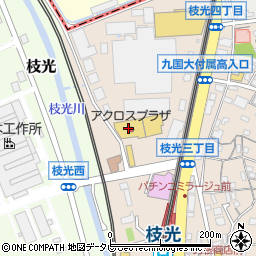 株式会社コスモス薬品　ディスカウントドラッグコスモス枝光店周辺の地図