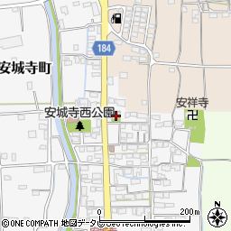 愛媛県松山市安城寺町1294周辺の地図