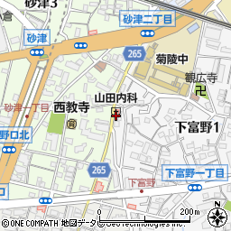 医療法人 山田内科医院周辺の地図