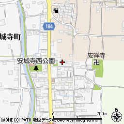 愛媛県松山市安城寺町1284周辺の地図