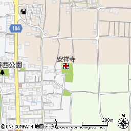 愛媛県松山市安城寺町1272周辺の地図
