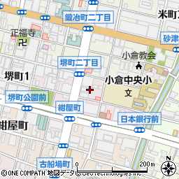 福岡県北九州市小倉北区堺町2丁目1周辺の地図