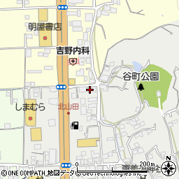 愛媛県松山市谷町133周辺の地図