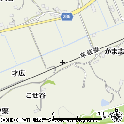 徳島県阿南市内原町かんのふじ周辺の地図