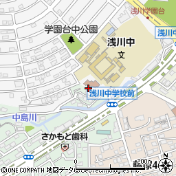 北九州市役所　市民文化スポーツ局・光貞市民センター周辺の地図