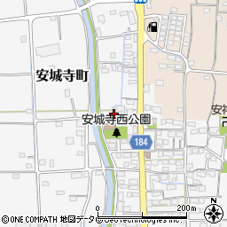 愛媛県松山市安城寺町1330周辺の地図
