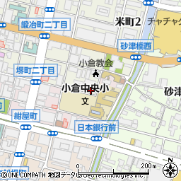 北九州予備校直営蛍雪寮周辺の地図