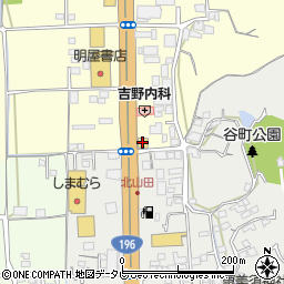 ジョイフル松山平田店周辺の地図