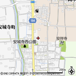 愛媛県松山市安城寺町1298周辺の地図