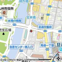 セブンイレブン小倉太陽の橋東店周辺の地図