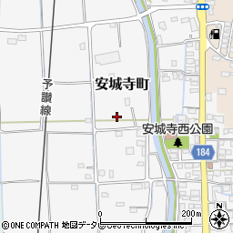 愛媛県松山市安城寺町1483周辺の地図