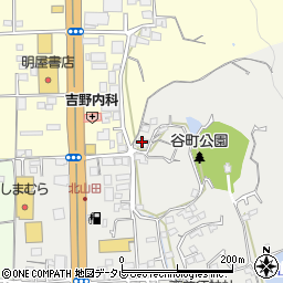 愛媛県松山市谷町469周辺の地図