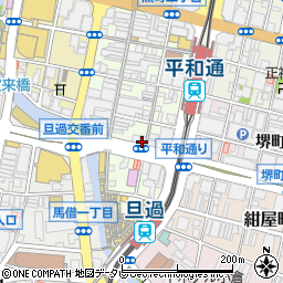 串揚げ 渋田厚志 小倉魚町店周辺の地図