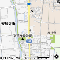 愛媛県松山市安城寺町1302周辺の地図