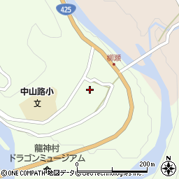 和歌山県田辺市龍神村柳瀬1014周辺の地図