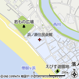 浜ノ瀬住民会館周辺の地図