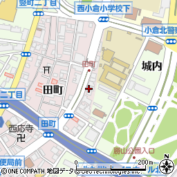 株式会社西日本新聞広告社北九州周辺の地図