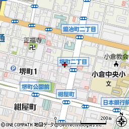 日本政策金融公庫北九州支店　中小企業事業周辺の地図