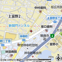 読売新聞　小倉北区読売センター砂津周辺の地図