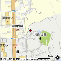 愛媛県松山市谷町474周辺の地図