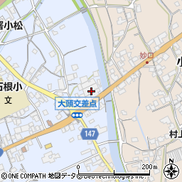首藤酒造株式会社周辺の地図