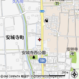 愛媛県松山市安城寺町1311周辺の地図