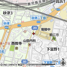 松延園茶舗周辺の地図