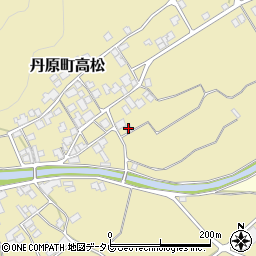 愛媛県西条市丹原町高松甲-1295-1周辺の地図