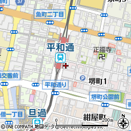 ＪＴＢ小倉ビル管理事務所周辺の地図