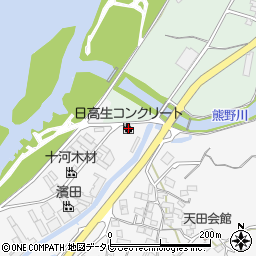 日高生コンクリート周辺の地図