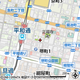 堺町テラス周辺の地図