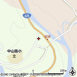 和歌山県田辺市龍神村柳瀬8周辺の地図