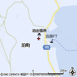 愛媛県松山市泊町747周辺の地図