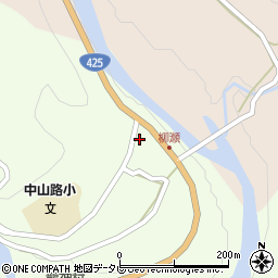 和歌山県田辺市龍神村柳瀬9周辺の地図