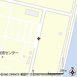 福岡県北九州市門司区新門司北周辺の地図