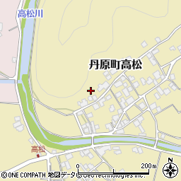 愛媛県西条市丹原町高松甲-1342-1周辺の地図