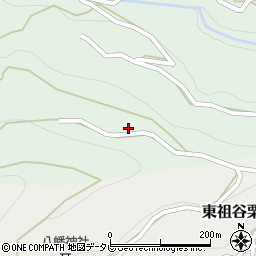 徳島県三好市東祖谷奥ノ井38周辺の地図
