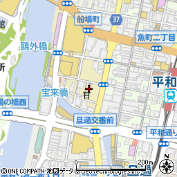 小倉船場郵便局 ＡＴＭ周辺の地図