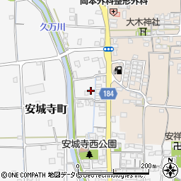 愛媛県松山市安城寺町1323周辺の地図
